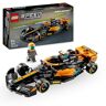 Lego Speed Champions Monoposto da Corsa McLaren Formula 1 2023, Macchina Giocattolo F1 per Bambini e Bambine da 9 Anni, Modellino di Auto da Costruire con Minifigure del Pilota, Idea Regalo