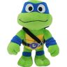 Mattel Tartarughe Ninja: Caos Mutante Leonardo, morbido peluche alto 20+ cm con maschera blu, look ispirato al Leader Leo del film, giocattolo per bambini, 3+ anni,