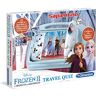 Clementoni Sapientino Travel Quiz Disney Frozen 2, penna interattiva, elettronico parlante, gioco educativo bambini 4 anni, batterie incluse (versione in italiano)