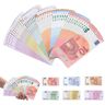 Lnjya Soldi Finti Euro Reali 150 Pezzi banconote finte euro dimensioni Realistiche Contenente sei tagli di €10、€20、€50、€100、€200 e €500 per Giocare e l'istruzione Monete di scena per film partito