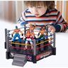 Pissente Wrestler Ring Warrior Toys Set con Funny Wrestling Ring, Giocattoli per Bambini Giocattoli da Wrestling Giocattoli da Combattimento, Stimolare L'immaginazione e Le abilità (Grey)