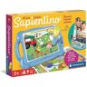 Clementoni Sapientino Il Mio Primo Sapientino Banchetto Gioco Educativo Elettronico Parlante per Bambini 2 Anni, Attività con Schede e Penna Interattiva, Made in Italy