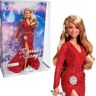 Barbie Signature Mariah Carey, Bambola da Collezione con Scintillante Abito Rosso e Ricci Glamour, Accessori argentati e Tacchi Rossi abbinati, Giocattolo per Bambini, 6+ Anni,