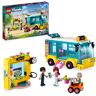 Lego Friends L’Autobus di Heartlake City, Bus Giocattolo per Bambini e Bambine dai 7 Anni, Veicolo dell'Amicizia con Mini Bambolina Paisley, Idea Regalo, Esclusiva Amazon