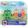 Learning Resources , Giocattoli da Collezione Ufficiali, Include i Numberblocks Quattro e i 2 Terribili Due, con Braccia modellabili per Un Gioco Realistico, Multicolore,