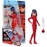 Bandai Miraculous Ladybug Fashion Doll 26 cm Coccinella con il suo telefono Nuovo costume effetto vinile