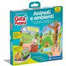 Clementoni Sapientino Girapagina, Animali E Ambienti Libro Educativo Ed Interattivo Per Stimolare L'Interesse Alla Lettura, Per Bambini Dai 2 Anni (Gioco In Italiano)