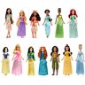 Mattel Disney Princess Collezione Principesse, 13 bambole con capi e accessori scintillanti ispirati ai film Disney, Giocattolo per Bambini 3+ Anni,