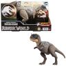 Mattel Jurassic World Ecrixinatosauro Ruggito Selvaggio, dinosauro snodato con azione d'attacco specifica e ruggito, gira la rotella e attiva il morso, giocattolo per bambini, 4+ anni,