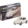 Revell - VW Käfer Volkswagen Modellino Auto, Colore Bianco,