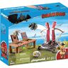 Playmobil DreamWorks Dragons , Skaracchio con lanciatore di pecore, Dai 4 anni