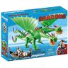 Playmobil DreamWorks Dragons , Testabruta e Testaditufo con Vomito e Rutto