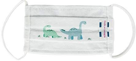 Doudou et Compagnie Maschera in cotone Jersey Dino, taglia S, colore: Verde