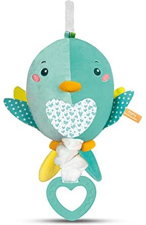 Clementoni Baby  for You-Soft Bird, Carillon Uccellino, Multicolore,