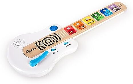 Baby Einstein , Hape, Chitarra Elettronica, Strum Along Songs Magic Touch, Giocattolo Musicale in Legno, 2 Modalità di Gioco, Strumenti Musicali per Bambini, dai 6 Mesi+