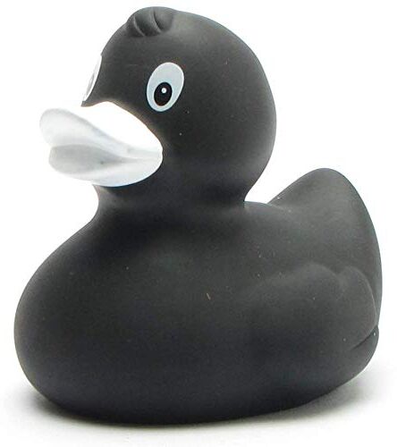 Duckshop I Anatra da bagno, nero, L 8 cm