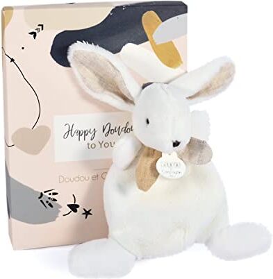 Doudou et Compagnie Mini Doudou Coniglio Happy Wild Beige 17 cm HAPPY DOUDOU