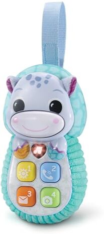 VTech - Hippo Telefono, Colore Blu, Standard,