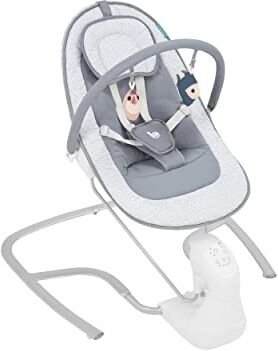 Babymoov Swoon Light Altalena elettrica Multifunzione, Grey, 1 unità (Confezione da 1)