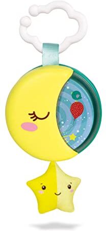 Clementoni - Sleepy Moon Musicale Culla, Carillon Neonato, Giochi per La Nanna, Gioco Bambino 0 Mesi, Multicolore,