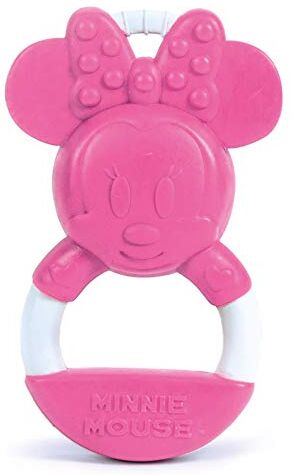 Clementoni Disney Baby Minnie Anello Mordicchioso Gioco Dentizione E Massaggia Gengive Per Neonati, Bambina 0 18 Mesi