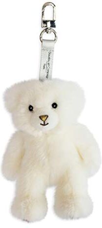 Doudou et Compagnie Portachiavi, motivo: orso, 6 pezzi, colore: Bianco