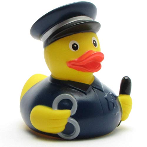 Duckshop Anatra da bagno poliziotto I polizia I  I L 8,5 cm