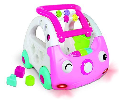 Infantino 3-in-1 Senso Discovery Car, Pink, 1 Count (Pack of 1)