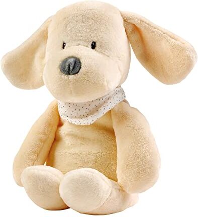 Nattou Peluche e Luce Notturna, Sleepy il Cagnolino, 7 Colori Naturali, Carillon Integrato, Batteria USB, 19,3 x 11 x 30,5 cm, Vegano, Peluche/Poliestere, Vaniglia