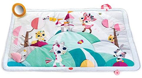 Tiny Love Super Mat Unicorno Rosa Tappeto Imbottito per Gattonamento, Tappeto Pieghevole per Bambini, 100x150 cm, Collezione Tiny Princess