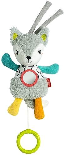 Fehn Scatola Musicale Bambini Peluche con Melodia di Ninna Nanna, Weißt du wieviel Sternlein Stehen, Giocattolo per Bambini in Viaggio e a casa per Neonati e Bambini da 0+ Mesi