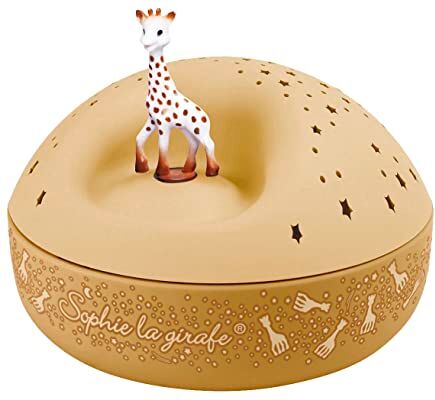 Trousselier Luce Notturna con Proiettore di Stelle Musicale Motivo Sophie la Giraffa, Beige