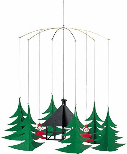 Flensted Mobiles Flensted Mobile Foresta di Natale, decorazione fatta a mano in Danimarca