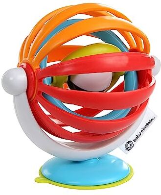 Baby Einstein Sticky Spinner Giocattolo di attività per seggiolone senza BPA, età 3 mesi+