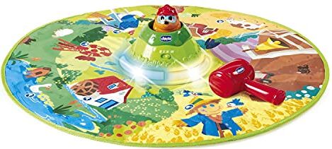 Chicco Libera la Talpa Tappeto Gioco Bambini Elettronico, 8 Aree Interattive per Sviluppare le Attività Motorie, Tappetino Bambini con 3 Modalità, Luci e Suoni, Giochi per Bambini di 2 Anni, 5 Anni