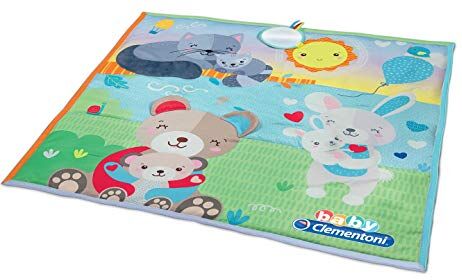 Clementoni --Baby for You-Hug Me Play Mat, Gioco Primi Mesi, Multicolore,