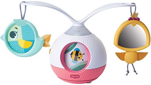 Tiny Love Mobile Tummy Time Mobile Entertainer, die "Kopfüber" Revolution für in Bauchlage, inkl. 30min Licht & Sound, dreht sich um 360°, inkl. Universal Clip für unterwegs, Tiny Princess Tales