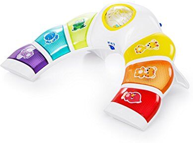 Baby Einstein , Giocattolo Musicale con Luci, Suoni e Sonagli, Barra Luminosa Glow & Discover, Pianoforte con 3 Modalità, Multilingue, per Bambini dai 3 Mesi