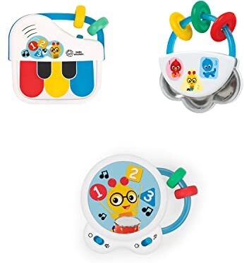 Baby Einstein , Set giocattoli musicali Small Symphony, 3 strumenti, 3+ mesi