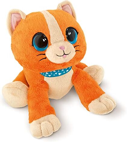 Chicco Peekaboo Kity, peluche interattivo per gatti, ideale come animale domestico, mangiare e giocare