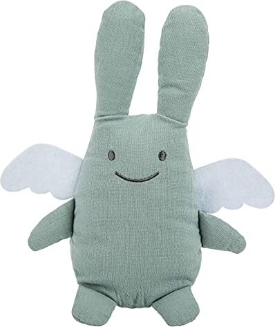 Trousselier Peluche musicale Angel Bunny Music Lullaby J. Brahms 24 cm di altezza Tessuto di lino Modern Chic Ideale regalo di nascita Lavabile in lavatrice Colore Celadon 2 count