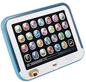 Fisher Price cmc66 ridi e impara tablet 12-36 mesi blu smart stages