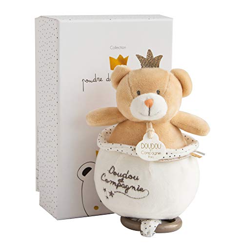 Doudou et Compagnie Carillon Bear Petit King, colore: Beige