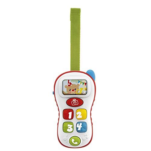 Chicco Gioco ABC Selfie Phone, Trillino Elettronico per Bambini a Forma di Cellulare, Insegna Numeri, Parole e Frasi in Italiano e Inglese, Bilingue, 6-36 Mesi