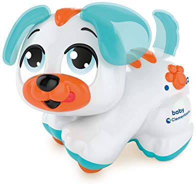 Clementoni Cagnolino Cercacoccole, Prima Infanzia, Gioco Musicale, Giocattolo Elettronico Interattivo Parlante, Bambini 12 mesi+, Multicolore,