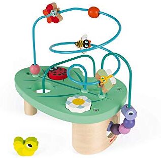 Janod Caterpillar and Co Looping Wooden Early Learning Toy Educational Game Fine Motor Skills 12 Months