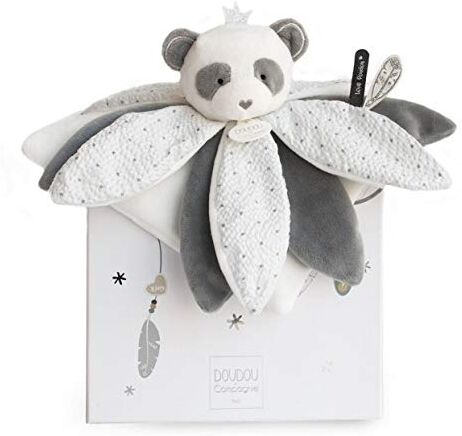 Doudou et Compagnie ATTRAPE-Reve – Foglie di fiori di panda, grigio