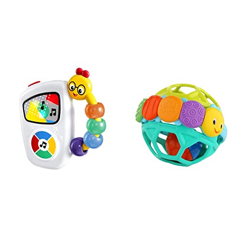 Baby Einstein , Giocattolo musicale Take Along Tunes, da 3 mesi in su & Giocattolo Palla Colorata Flexi Ball