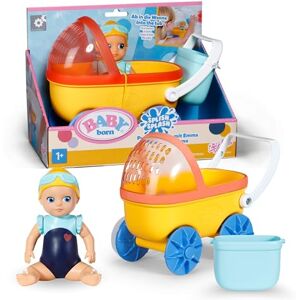 BABY born Splish Splash set da bagno con orsetto nella vasca Ventose per il fissaggio Incl. accessori Funziona senza batterie Adatto a bambini da 1 anno BABY born Splish Splash set da bagno con orsetto nella vasca Ventose per il fissaggio Incl. accessori Funziona senza batterie Adatto a bambini da 1 anno