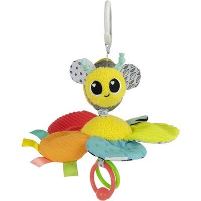 LAMAZE Clip On Car Seat And Stroller Toy Buzzy The Bee Crinkle Car Seat And Stroller Toys Sensory Travel Toys for Babies Infant Toys Ages 0 Months And Up LAMAZE Clip On Car Seat And Stroller Toy Buzzy The Bee Crinkle Car Seat And Stroller Toys Sensory Travel Toys for Babies Infant Toys Ages 0 Months And Up